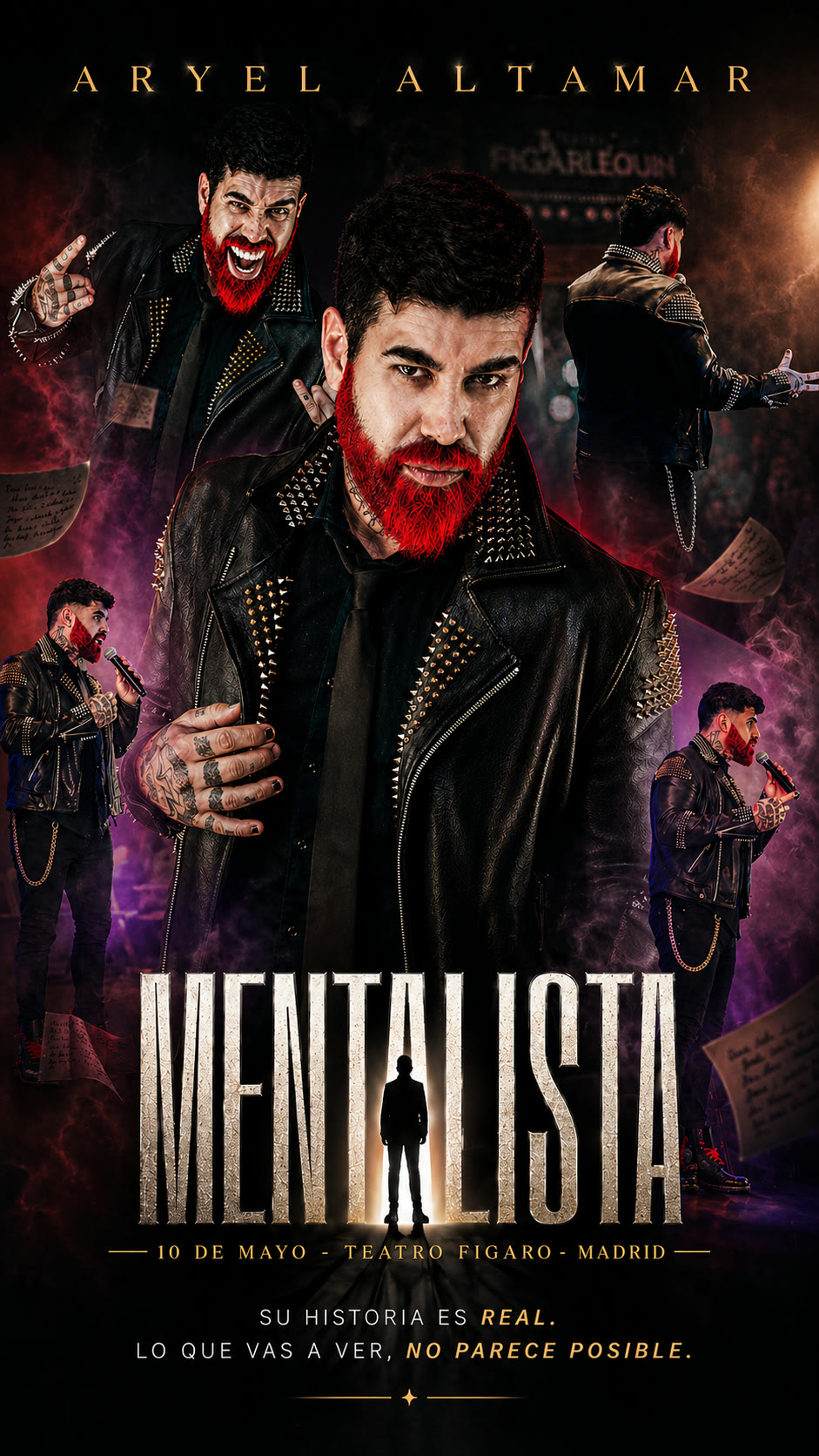 Aryel Altamar · Mentalista — Teatro Fígaro, Madrid